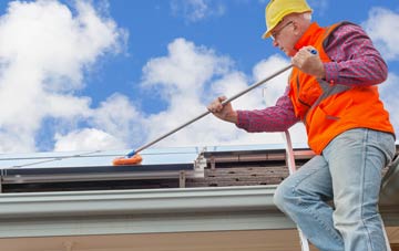 Cross Roads soft wash roof cleaning